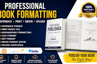 do paperback format, print edit ingramspark formatting ebook upload lulu format
