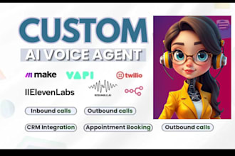 build ai telephony voice assistant, inbound and outbound automation