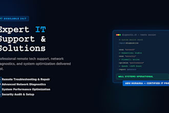 be your it helpdesk for remote support and windows fixing