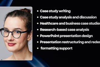 do case study,  its analysis and powerpoint presentation