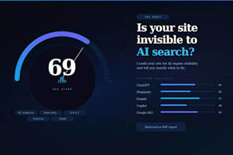 audit your website for ai search visibility and GEO citability