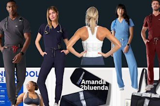 medical clothing shopify store medical equipment scrub healthcare pcm website