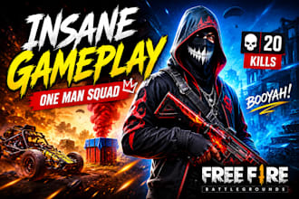 make professional free fire and pubg thumbnail