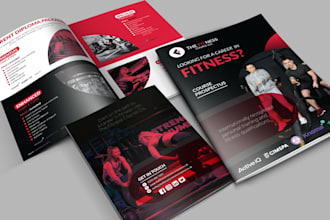create fully editable brochure, flyer or catalog design