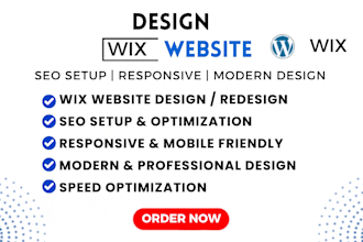build wix website design redesign wix studio website builder expert