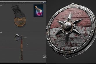 model roblox weapon design unreal engine weapon design and 3d model optimization