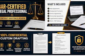 draft or review any contract or legal agreement