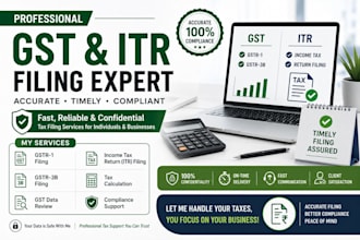 filing of gst and income tax of individuals and firms
