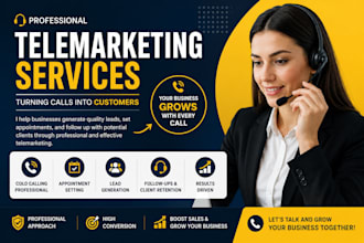do professional telemarketing, cold calling and lead generation
