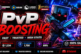 boost your stats in hypixel bedwars or any pvp server