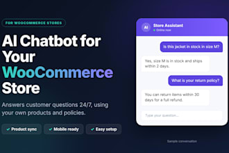 build an ai chatbot for your woocommerce store