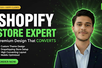 design a premium shopify store that converts visitors into loyal customers