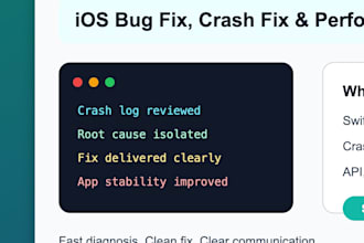 fix your ios app bugs crashes and performance issues