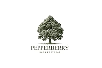 design pepper berry barn retreat logo