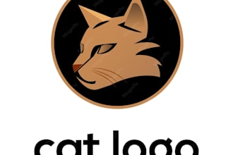 design minimalist retailer cats logo