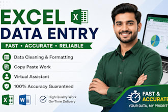 clean, format and organize excel data professionally