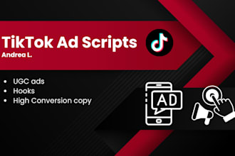 write engaging tiktok and ugc scripts for ecommerce brands