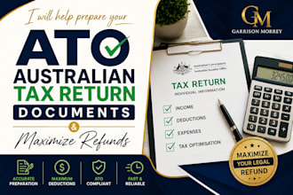 help prepare your ato australian tax return documents maximize refunds