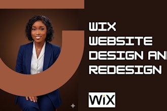 design a wix business website on wix studio and wix redesign