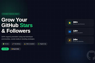 organically grow your github repository stars and followers