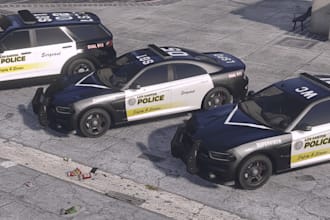 design custom livery for fivem ems police sports vehicles bikes chain ped