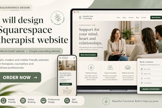 design squarespace therapy website mental health website couple counseling site