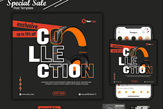 design professional social media posts for your brand