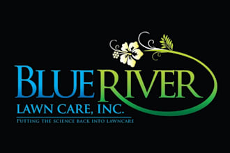 design a modern landscaping and garden logo