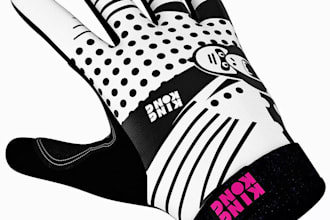 create realistic 3d gloves design and high quality product renders