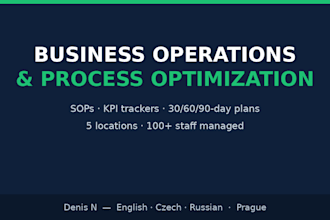 optimize your business operations and processes for growth