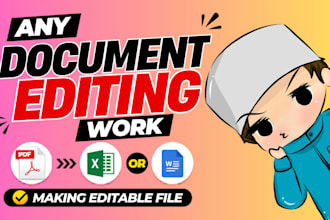convert bank statement to editable format