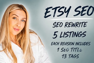 optimize your SEO by writing your etsy tittles and tags