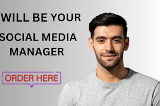 be your social media manager
