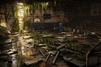 create 3d game environment and level design in unreal engine, unity, roblox