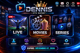 rebrand white label ibo pro, xciptv, tivimate, iptv app with admin panel