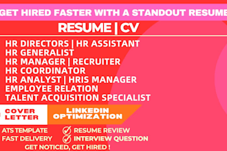 write a powerful executive and c suite resume, ceo, coo, cfo, svp resume