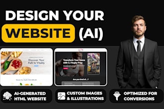 design high fidelity website wireframes in interactive HTML and PDF