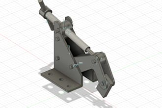 do a 3d design of a component or an assembly design