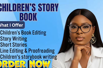 write childrens storybooks short stories childrens book edit and line editing