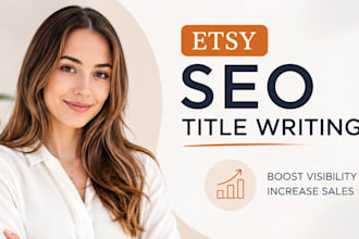 optimize etsy listings with SEO titles and tags