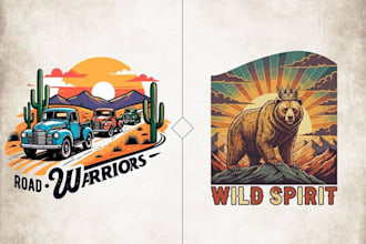 do clothing graphic design and t shirt logo design