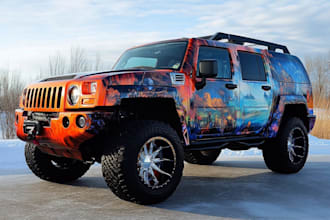 draw car wrap vehicle wrap truck wrap racing car wrap