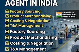 be your apparel sourcing agent and apparel merchandiser