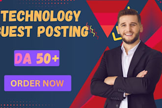 provide premium tech guest posts with dofollow links