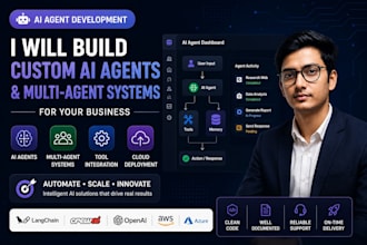 develop custom multi agent systems for your business