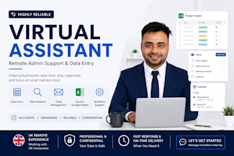 be your ai virtual assistant for admin tasks and data entry