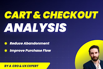audit your checkout and cart flow to reduce abandonment and increase conversions