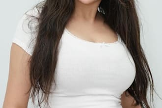 be create realistic fashion photo model image