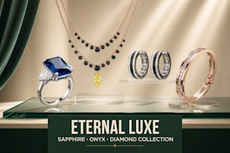 create a stunning 3d product animation video for shopify jewelry ecommerce brand