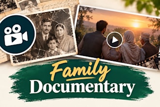 turn your old family photos into a small documentary
